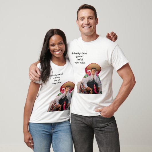 Traditionele Folklore Man T-shirt (Unisex)