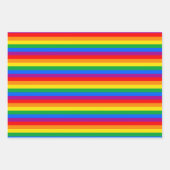 Traditionele Gay Pride Flag Inpakpapier Vel (Voorkant 2)