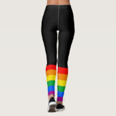 Traditionele Gay Pride Flag Leggings (Achterkant)