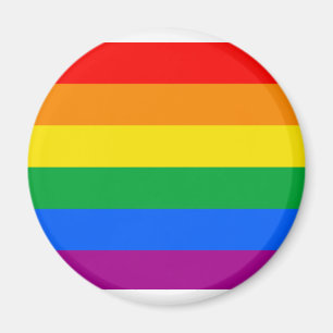 Traditionele Gay Pride-vlag Magneet