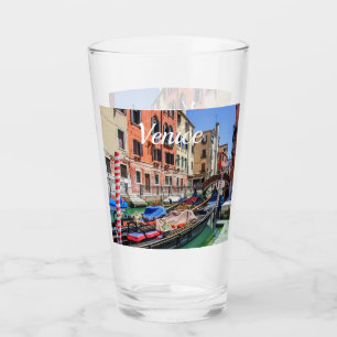 Traditionele gondel in Venetië Glas