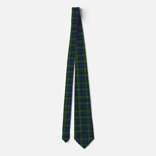 Traditionele Gordon Tartan Pset Stropdas (Achterkant)