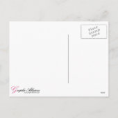 Traditionele gouden kerst feestdagenkaart (Achterkant)