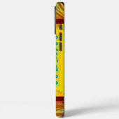 Traditionele gouden Rode Afrikaanse kleur Case-Mate iPhone Case (Achterkant / Links)