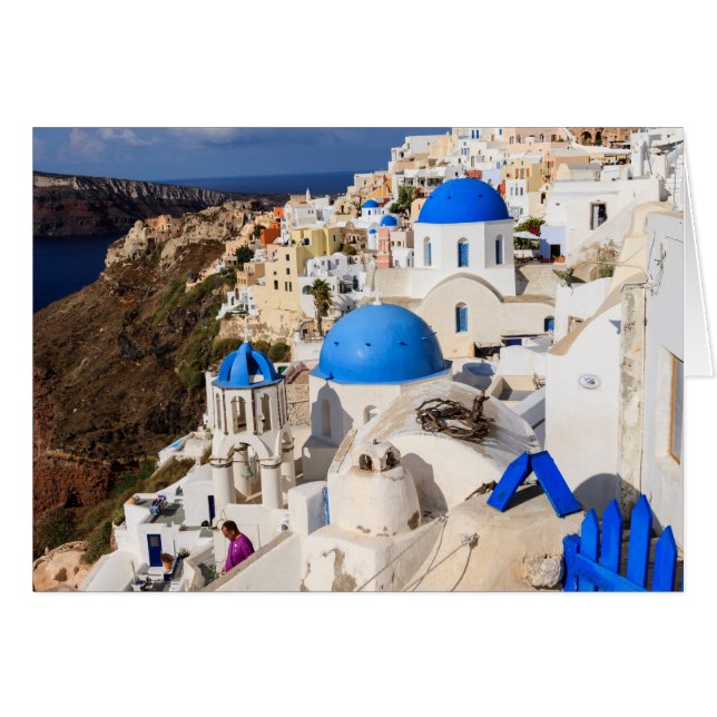 Traditionele Griekse huizen (Voorkant Horizontaal)