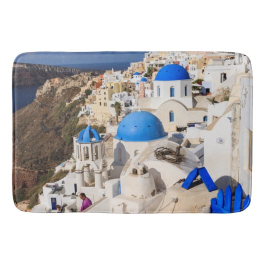 Traditionele Griekse huizen Badmat (Voorkant)