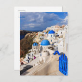 Traditionele Griekse huizen Briefkaart (Voorkant / Achterkant)
