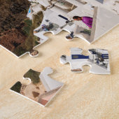 Traditionele Griekse huizen Legpuzzel (Zijkant)