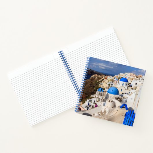 Traditionele Griekse huizen Notitieboek (Binnen)