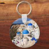Traditionele Griekse huizen Sleutelhanger (Voorkant)