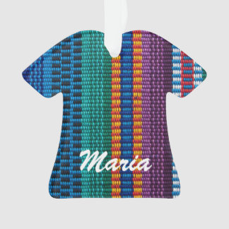 Traditionele Guatemalteekse textielvlies Ornament