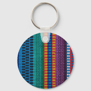 Traditionele Guatemalteekse weef Sleutelhanger
