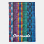 Traditionele Guatemalteekse weefsels weven aangepa Theedoek (Verticaal)