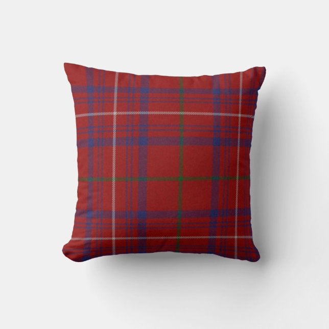 Traditionele Hamilton Tartan Pset Pillow Kussen (Voorkant)