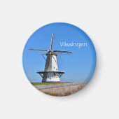 Traditionele hollandwindmolen magneet (Voorkant)