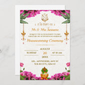 Traditionele housewarming Kaart (Voorkant / Achterkant)