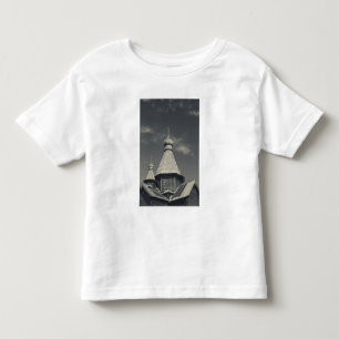 Traditionele houten Russisch-orthodoxe kerk Kinder Shirts