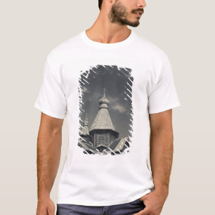 Traditionele houten Russisch-orthodoxe kerk T-shirt
