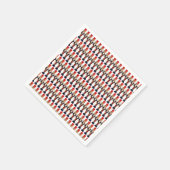 Traditionele houten waskraker figuren servetten (Hoek)