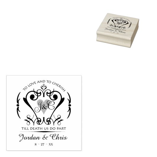 Traditionele houtwout Stempel (Gestempeld)
