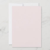 Traditionele huwelijksuitnodigingen van de Navajo Kaart (Achterkant)