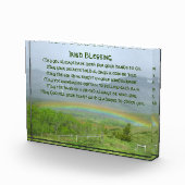 Traditionele Ierse Blessing Valley Regenboog Fotoblokken (Rechts)