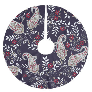 Traditionele Indiase paisley, naadloos patroon. Kerstboom Rok