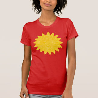 Traditionele Indiase stijl Surya (Sun) T-shirt