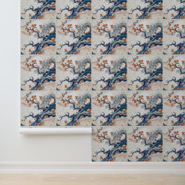 Traditionele Japan Kutani Sierkunst 20 Behang