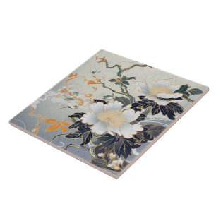 Traditionele Japan Kutani sierkunst 8 Tegeltje