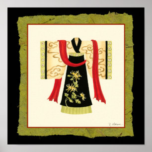 Traditionele Japanse Kimono met Floral Print
