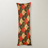  traditionele Japanse papierafdrukken Lichaamskussen (Achterkant (Verticaal))