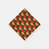  traditionele Japanse papierafdrukken Servet (Hoek)