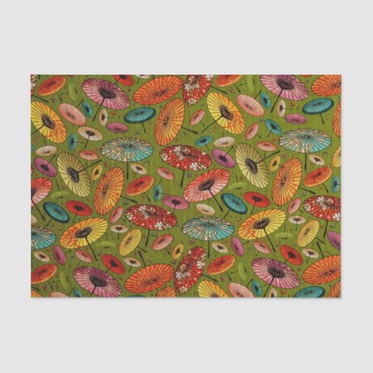  traditionele Japanse papierafdrukken Tissuepapier (Voorkant)