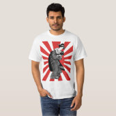 Traditionele Japanse ukiyoe T-shirt (Voorkant volledig)