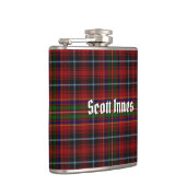 Traditionele kanaaltjes Tartan Pset Heupfles (Rechts)