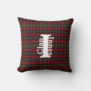 Traditionele kanaaltjes Tartan Pset Kussen