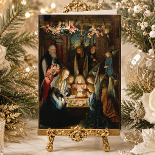 Traditionele katholieke geboorte Zegenrijke Maria Kaart