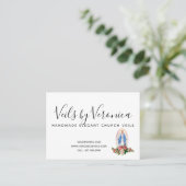 Traditionele katholieke Maagd Mary Religieuze Roze Visitekaartje (Staand voorkant)