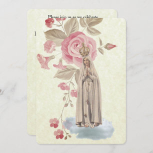 Traditionele katholieke uitnodiging tot Communie