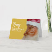 Traditionele kerst feestdagen kaart (Voorkant)