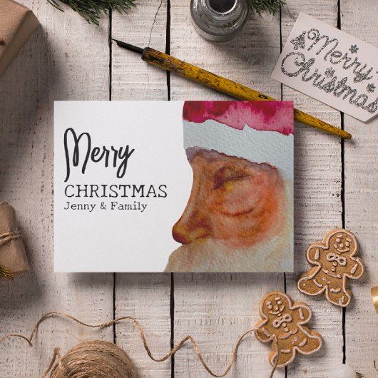 Traditionele kerst feestdagen kaart