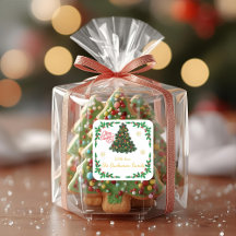 Traditionele Kerst-Hulst Rand Persoonlijk