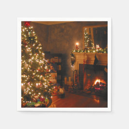 Traditionele kerst servet