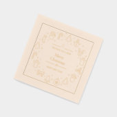 Traditionele kerst van Merry Folie Servetten (Links)