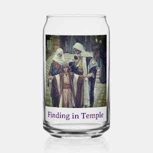 Traditionele kerst vreugdevolle mysteries kunnen g blikvorm glas