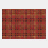 Traditionele kerstcadeautjes inpakpapier vel (Voorkant 3)