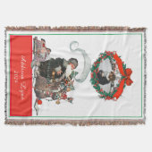 Traditionele kerstfeestdag voor kerstfeestdagen deken (Voorkant)