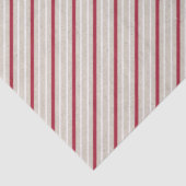 Traditionele kerstkleuren, striped patroon tissuepapier (Detail)
