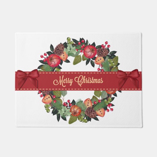 Traditionele kerstmat deurmat (Voorkant)